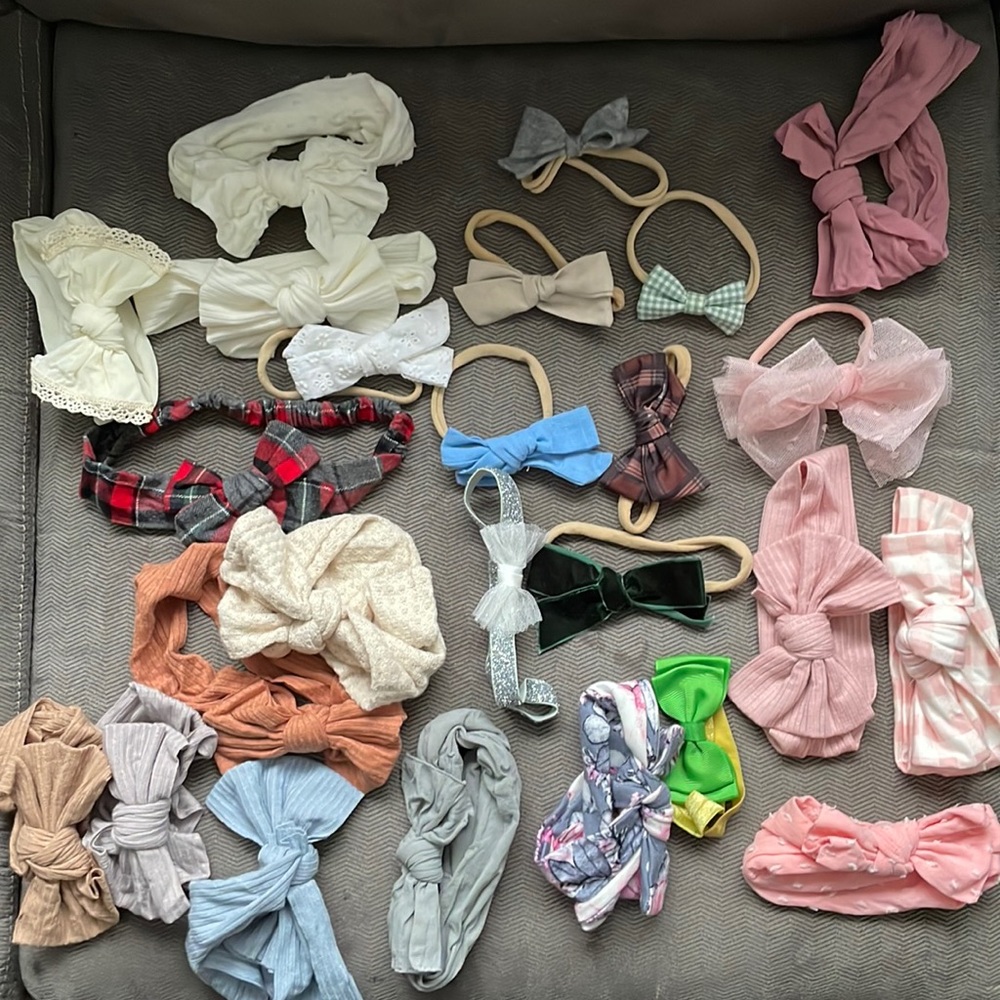 25 girl bows